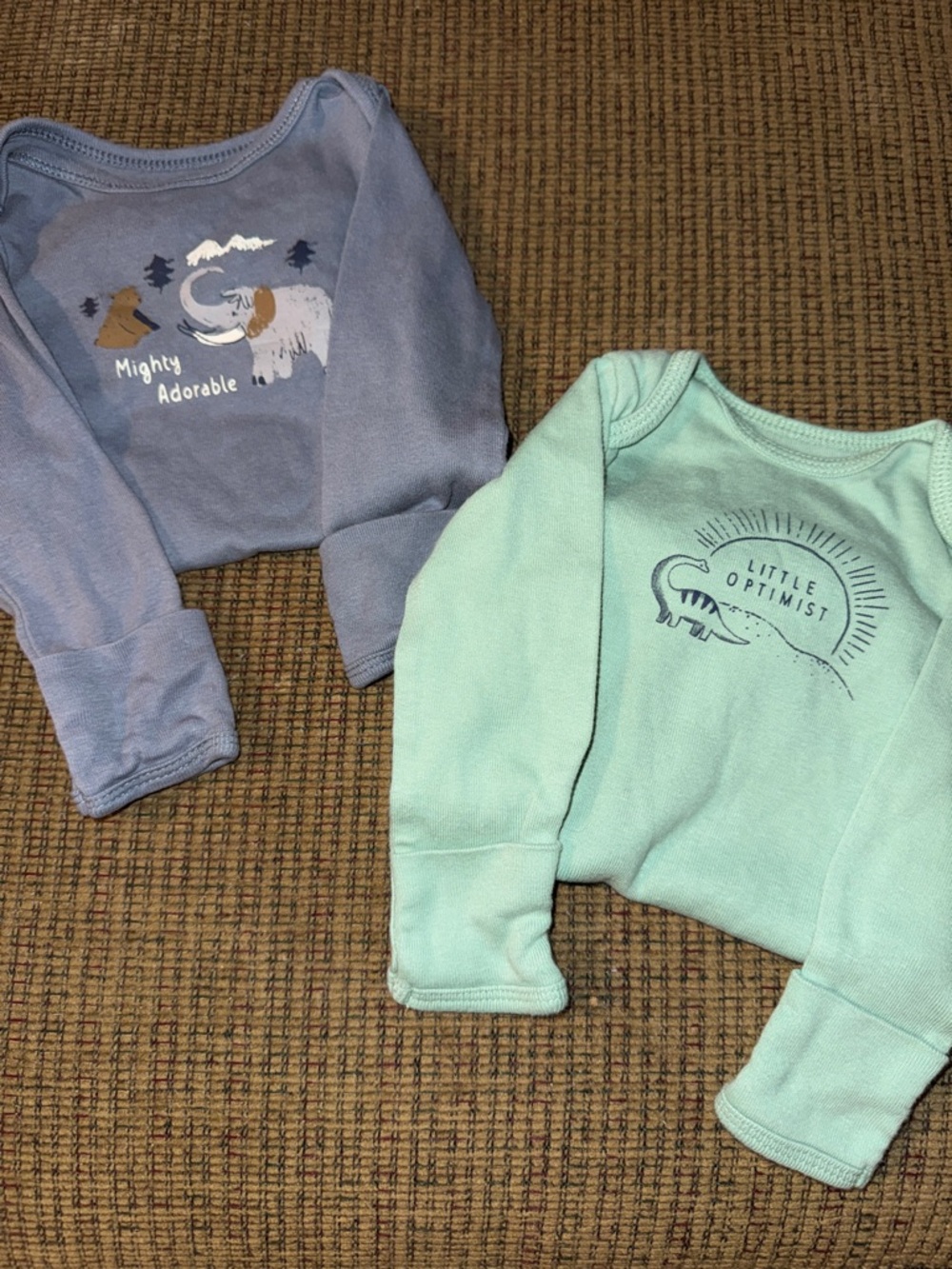 3M long sleeve Onesies with mittens